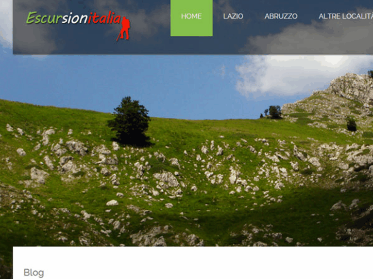 Escursionitalia - Sito vetrina sviluppato con Wordpress