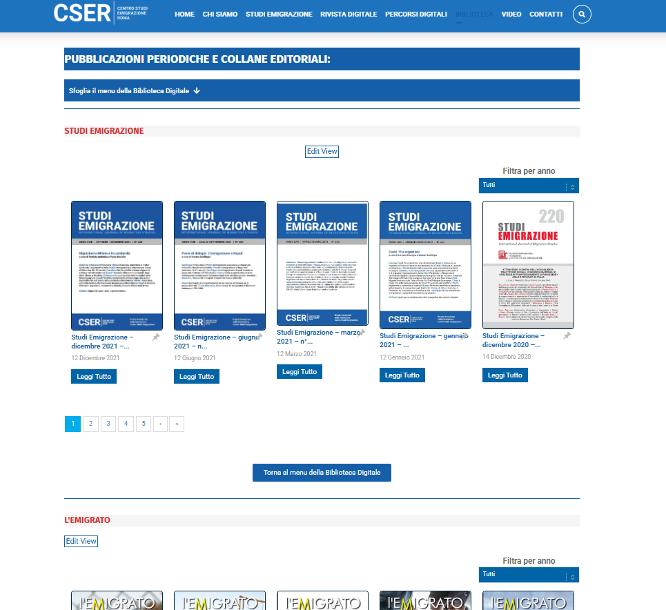 Gestione e ottimizzazione sito cser.it