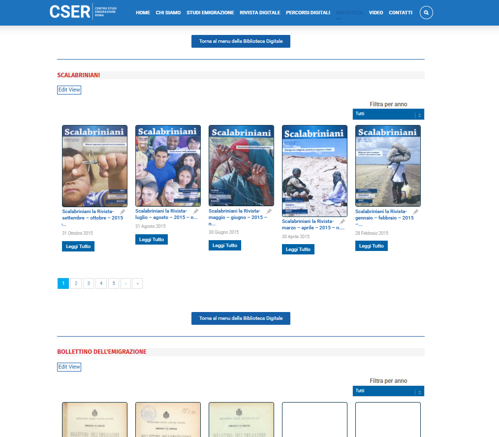 Gestione e ottimizzazione sito cser.it