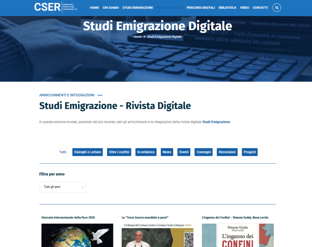 Gestione e ottimizzazione sito cser.it