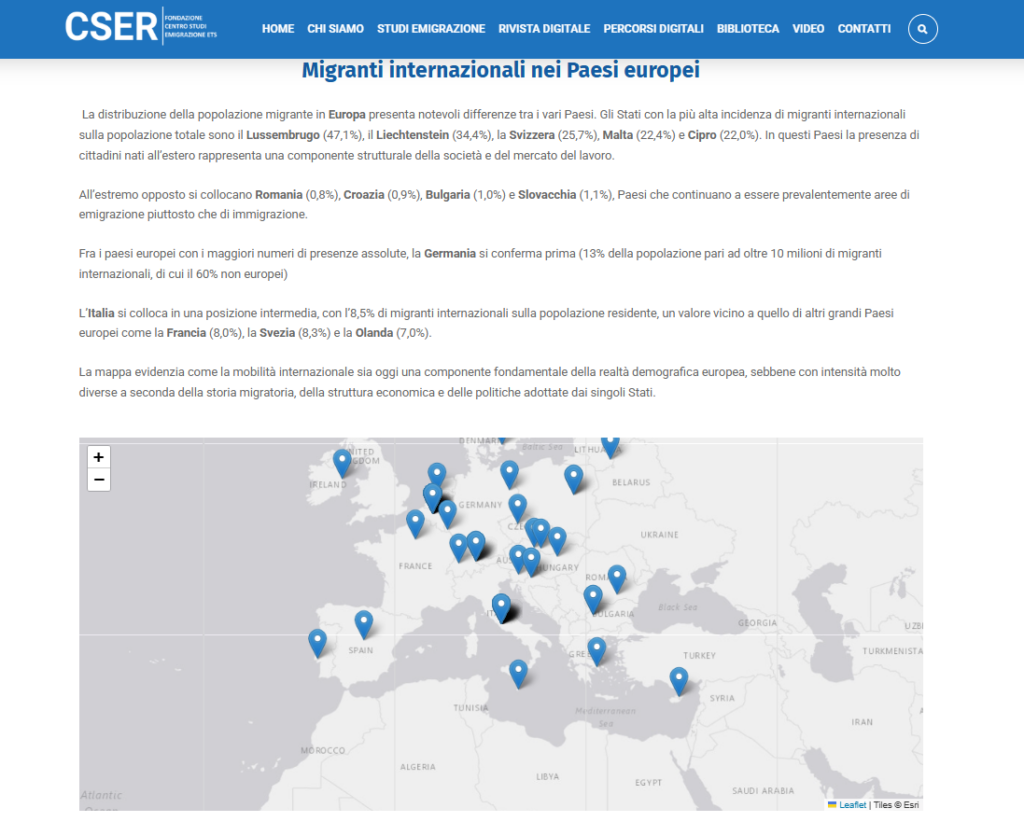 Gestione e ottimizzazione sito cser.it